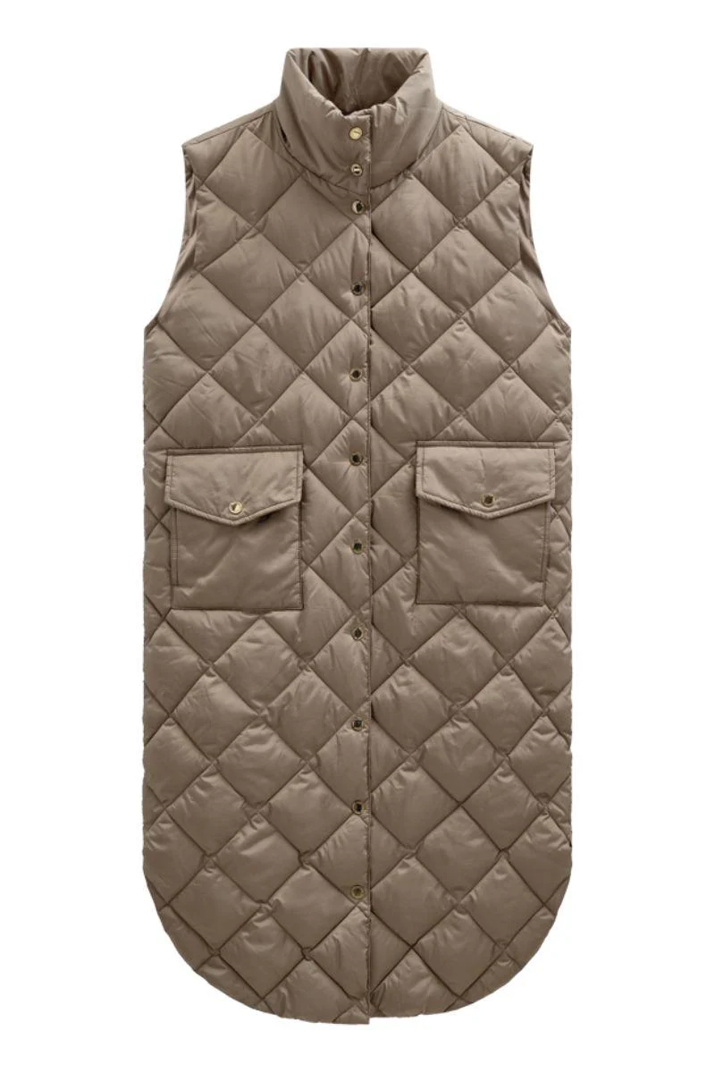 Olga Waistcoat 208338 | Morel | Vest fra Freequent - Image 2