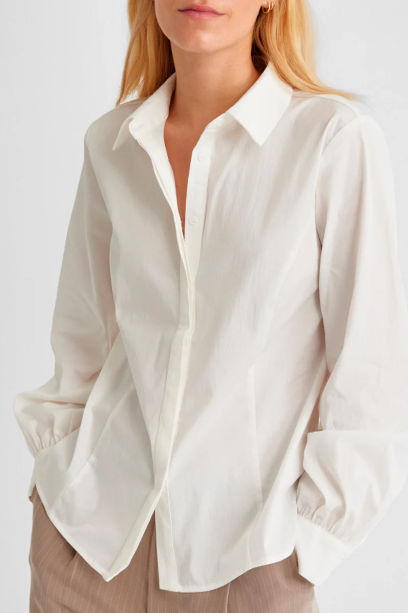 Oriana Sh | Offwhite | Skjorte fra Freequent