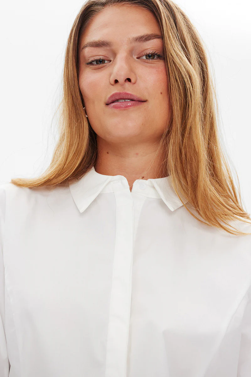 Oriana Sh | Offwhite | Skjorte fra Freequent - Image 4