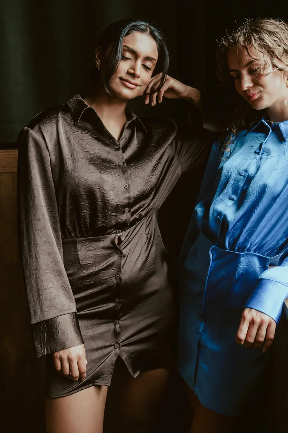 OS Polish shirt dress | Dark Oak | Kjole fra Oval Square - Image 5