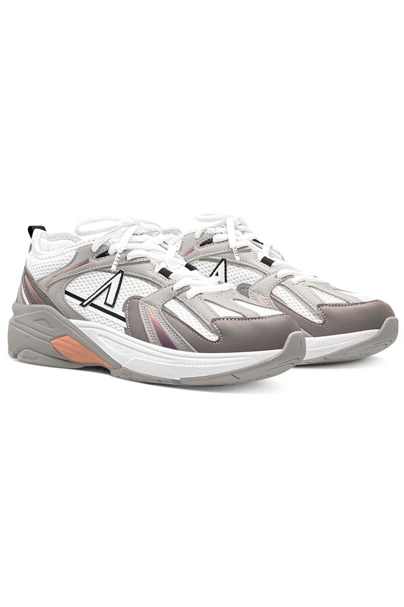 Oserra Mesh S-SP | Wind Grey Peach | Sneakers fra Arkk