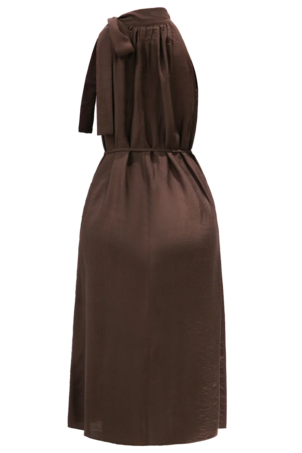 Otelia Dress | Dark Brown - Image 4