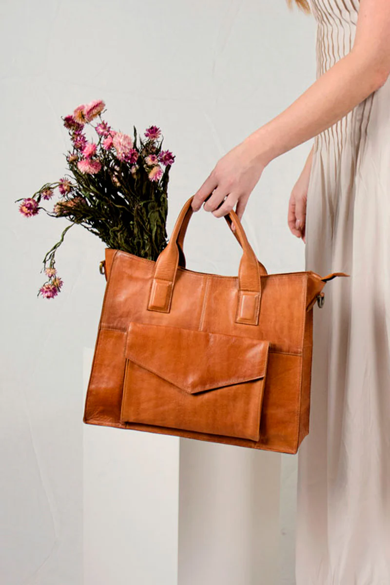 Otilia Urban Bag, Large | Burned Tan | Stor taske fra Re:Designed - Image 2