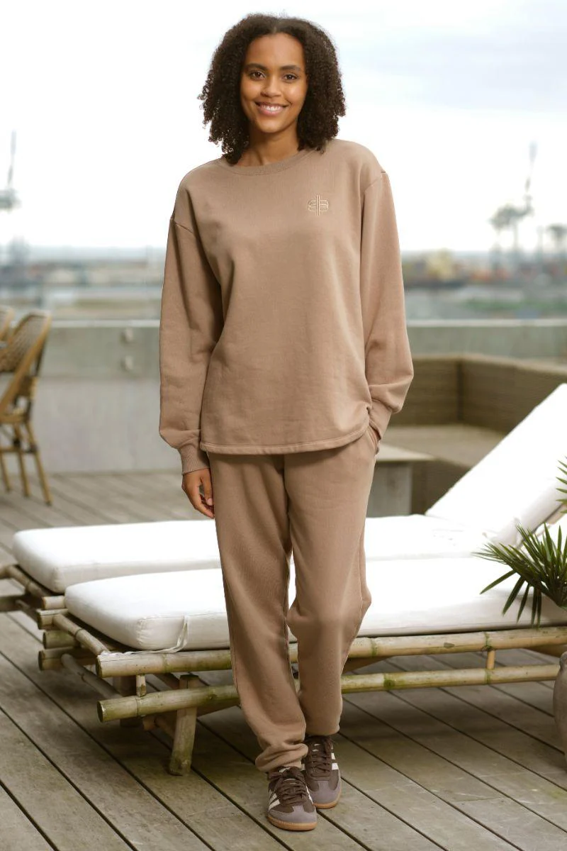 Patricia Sweatshirt 2765 | Sand | Sweatshirt fra Prepair - Image 3