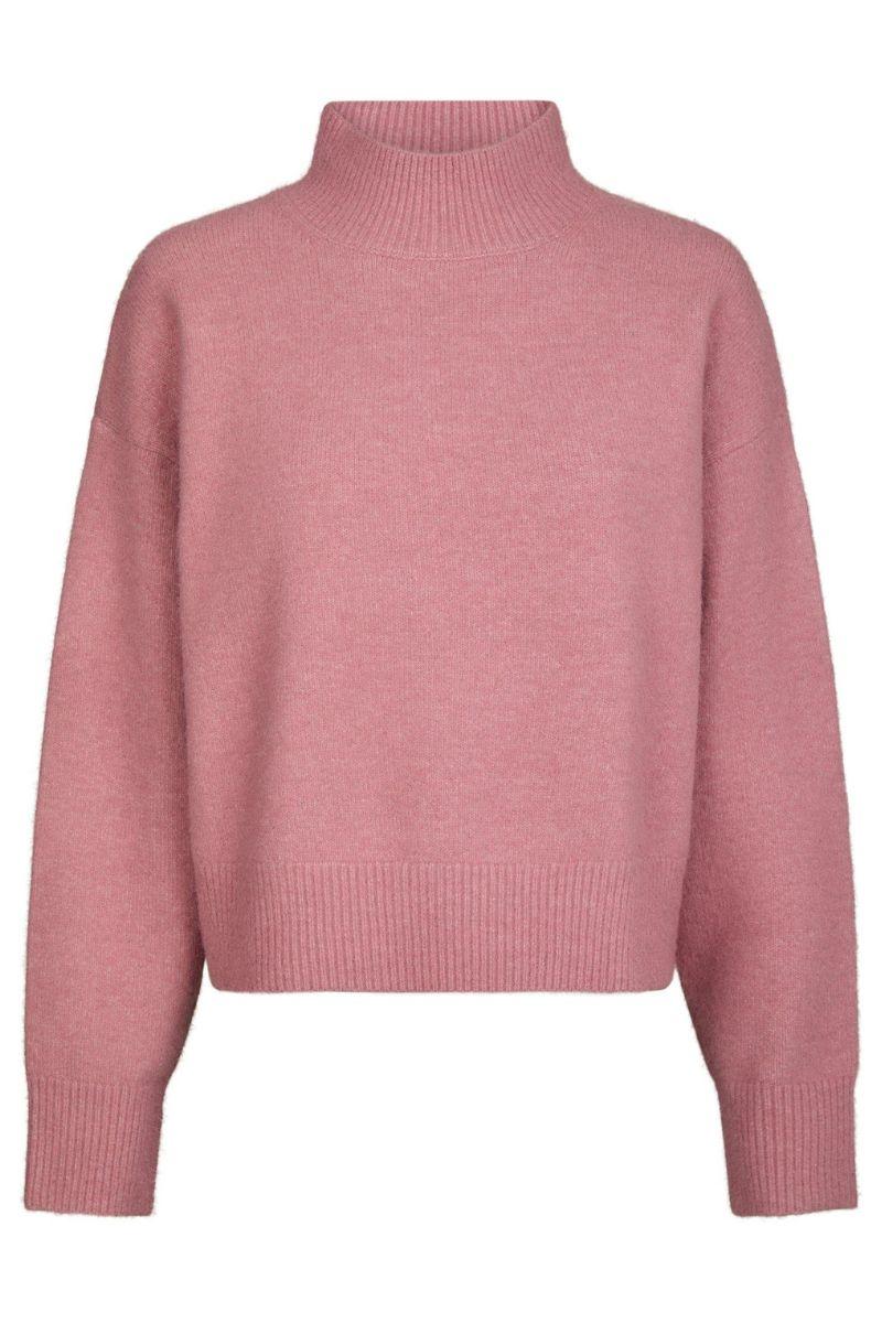 Paulina Knit Blouse | Rose | Strik fra Neo Noir - Image 2