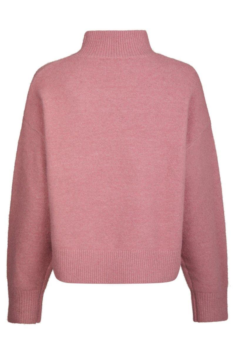 Paulina Knit Blouse | Rose | Strik fra Neo Noir - Image 4