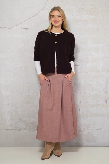 Pauline Skirt 2908 | Vintage Rose | Nederdel fra Prepair - Image 3