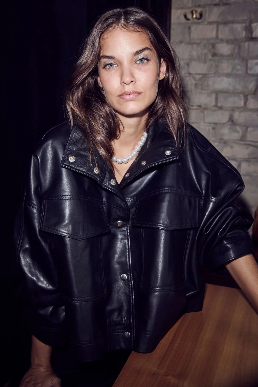 Phoebe Leather Box Jacket | Læderjakke fra Co'couture - Image 2