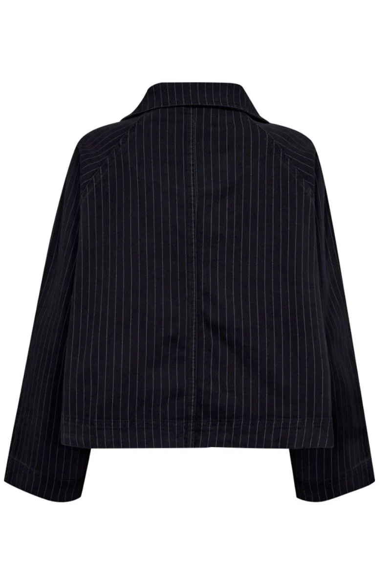 PinCC Wide Box Jacket | Black | Jakke fra Co' Couture - Image 2