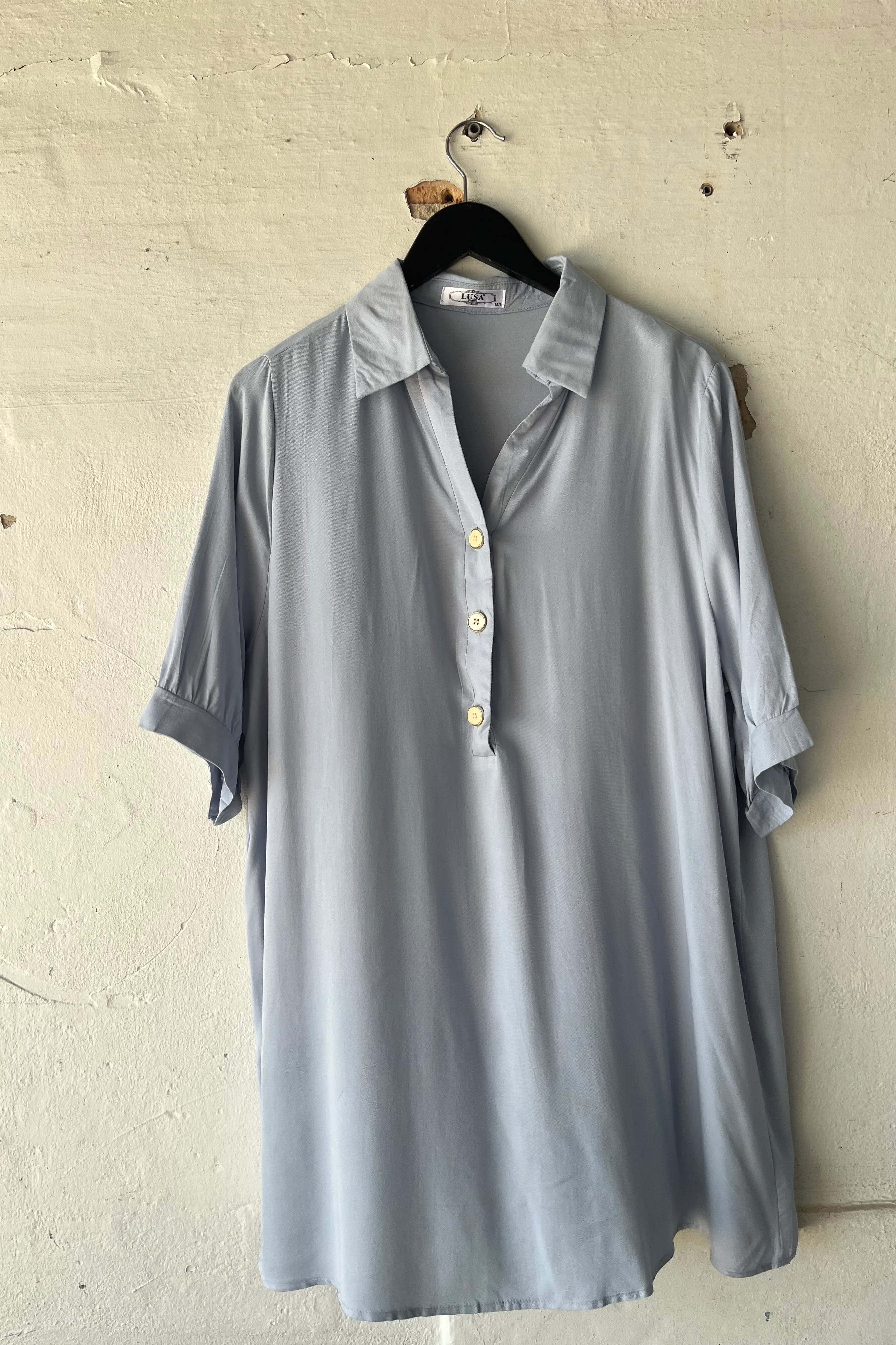 Plain Penelope Tunic | Bluse fra Atelier C - Image 3