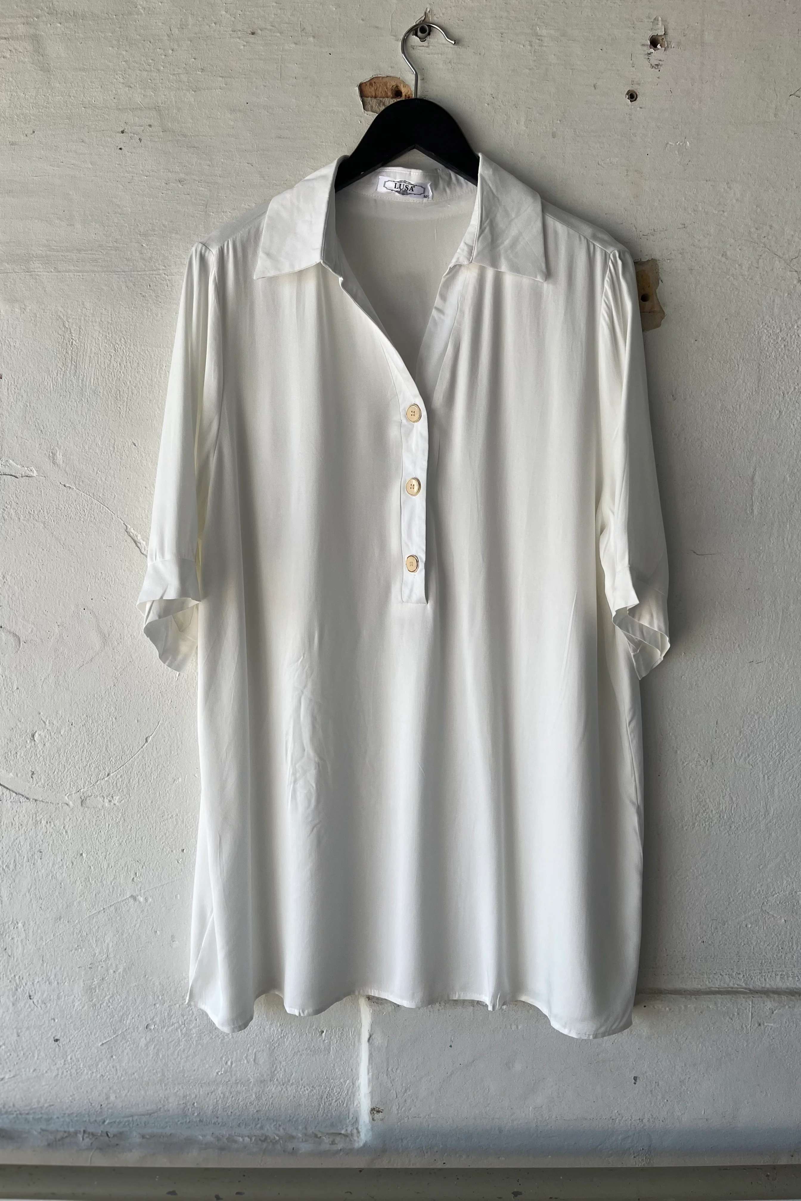 Plain Penelope Tunic | Bluse fra Atelier C - Image 2