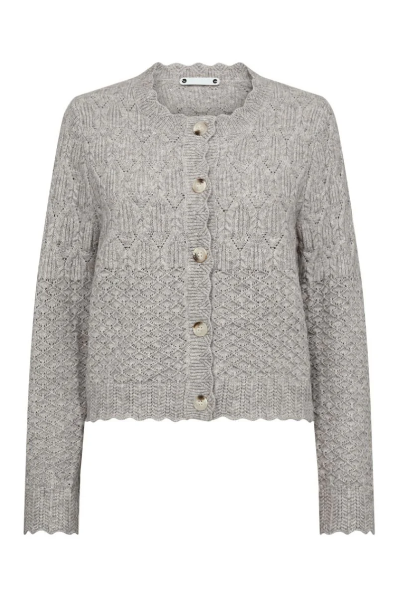 Pointelle Cardigan | Strik fra Co'couture