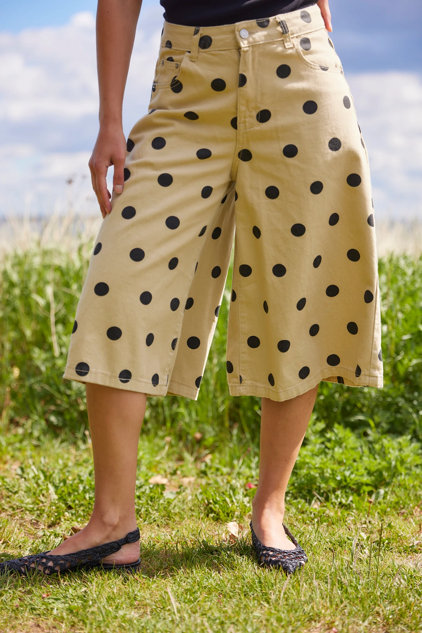 Polka Paloma Culots | Beige - Image 2