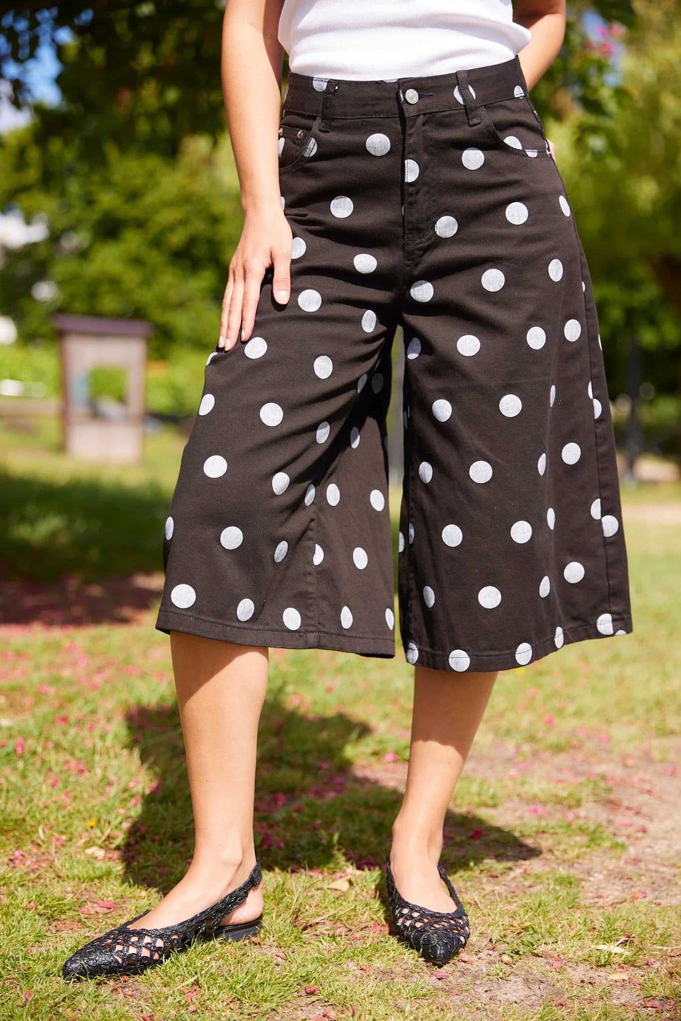 Polka Paloma Culots | Black