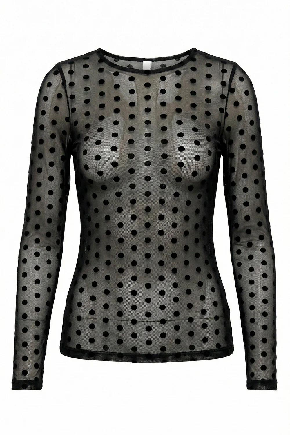 Mesh Blouse Dots | Mesh bluse fra Avery
