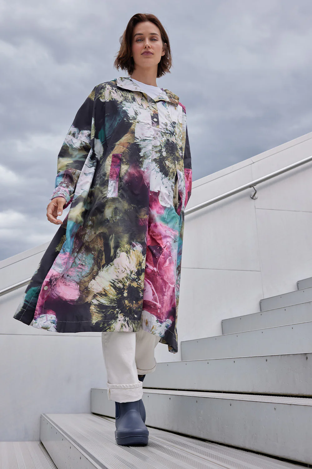 Rain Poncho Rain221Spp | Regnfrakke fra Ilse Jacobsen - Image 5