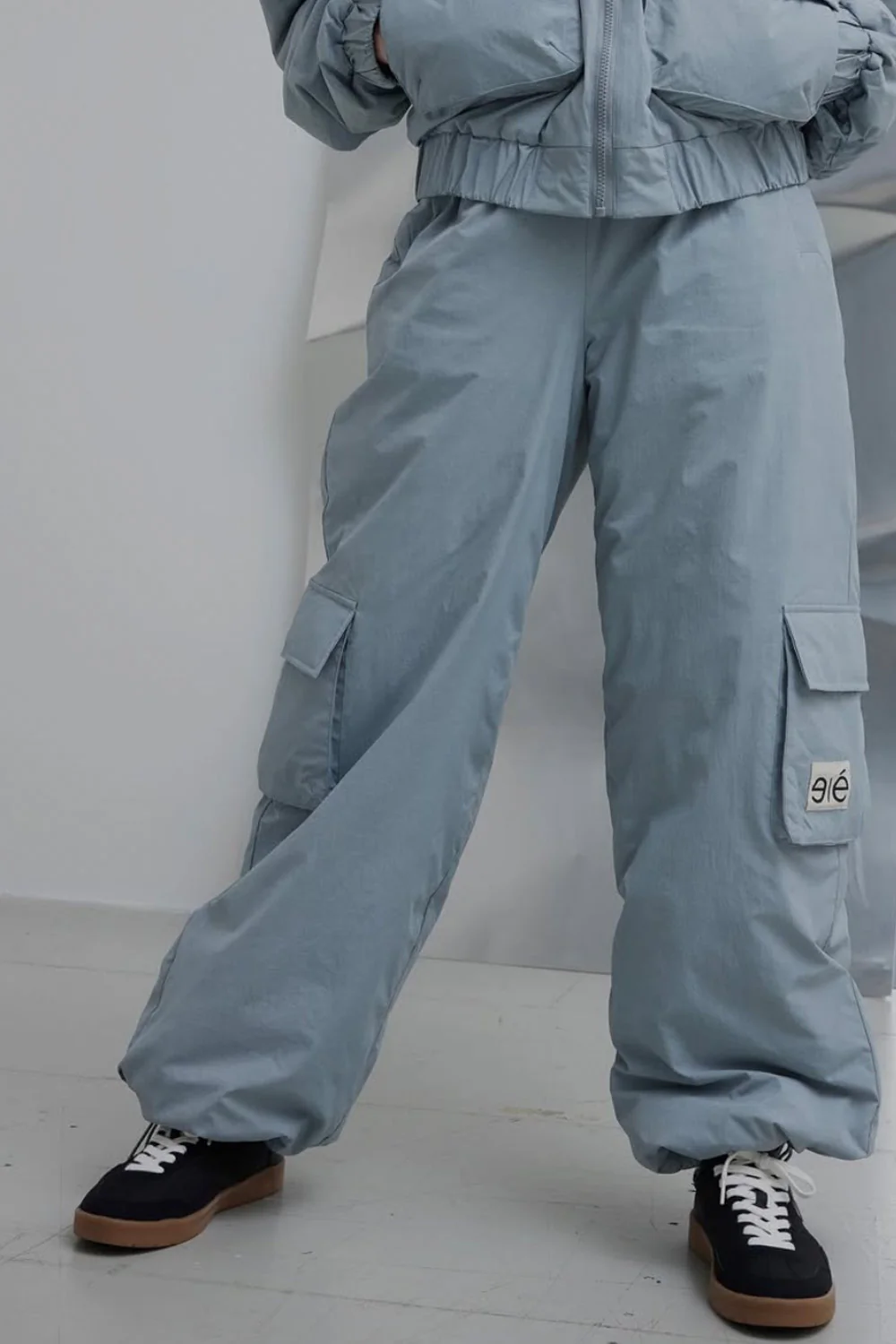 Poppy Padded Trousers | Quarry | Bukser fra Esmé studio - Image 6