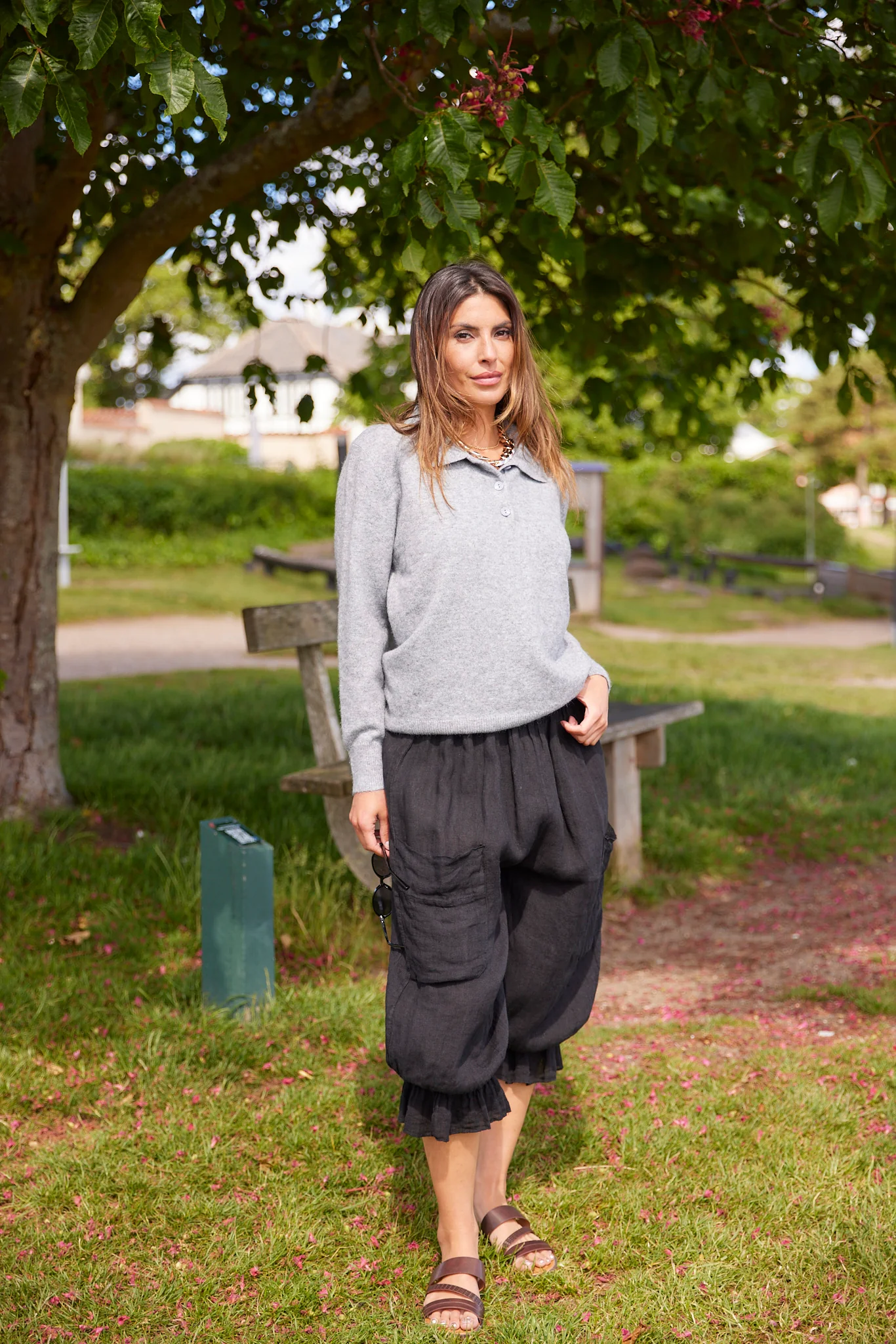 Poppy Pants | Black | Bukser fra Avery - Image 4
