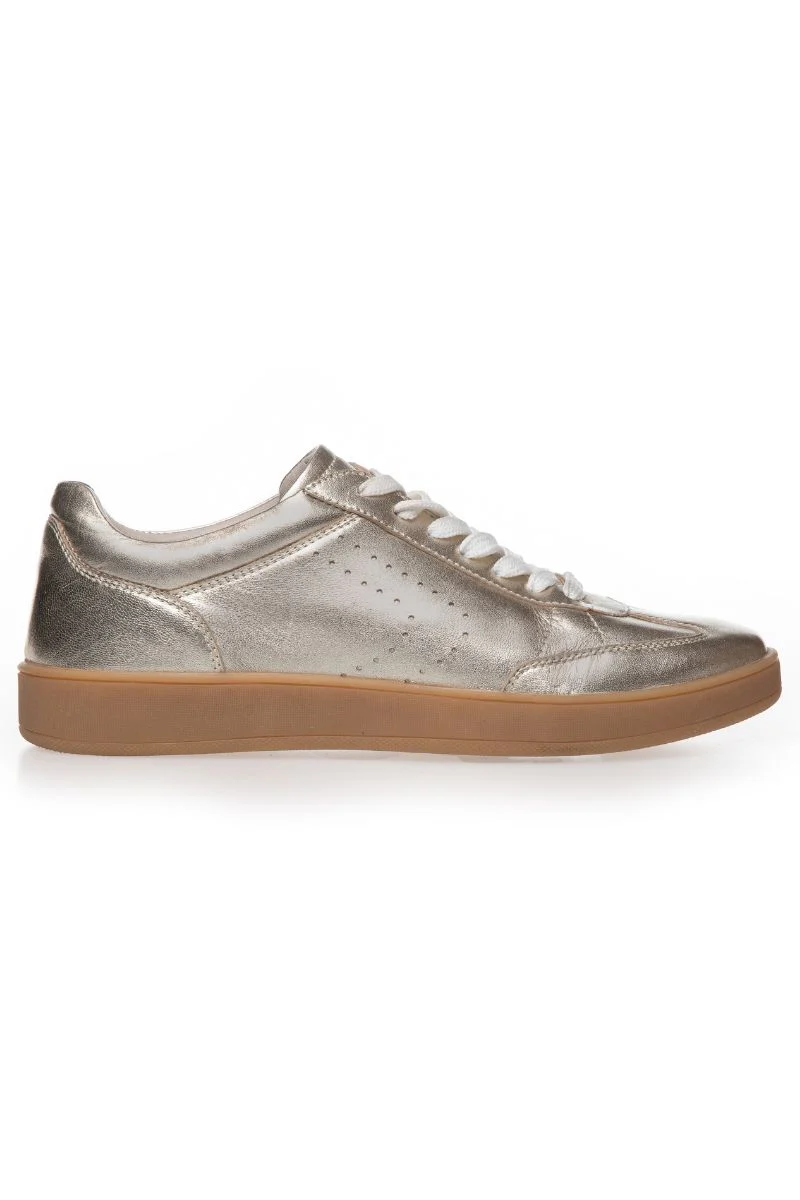 Powerfull Sneakers | Gold | Sneakers fra Copenhagen Shoes - Image 4