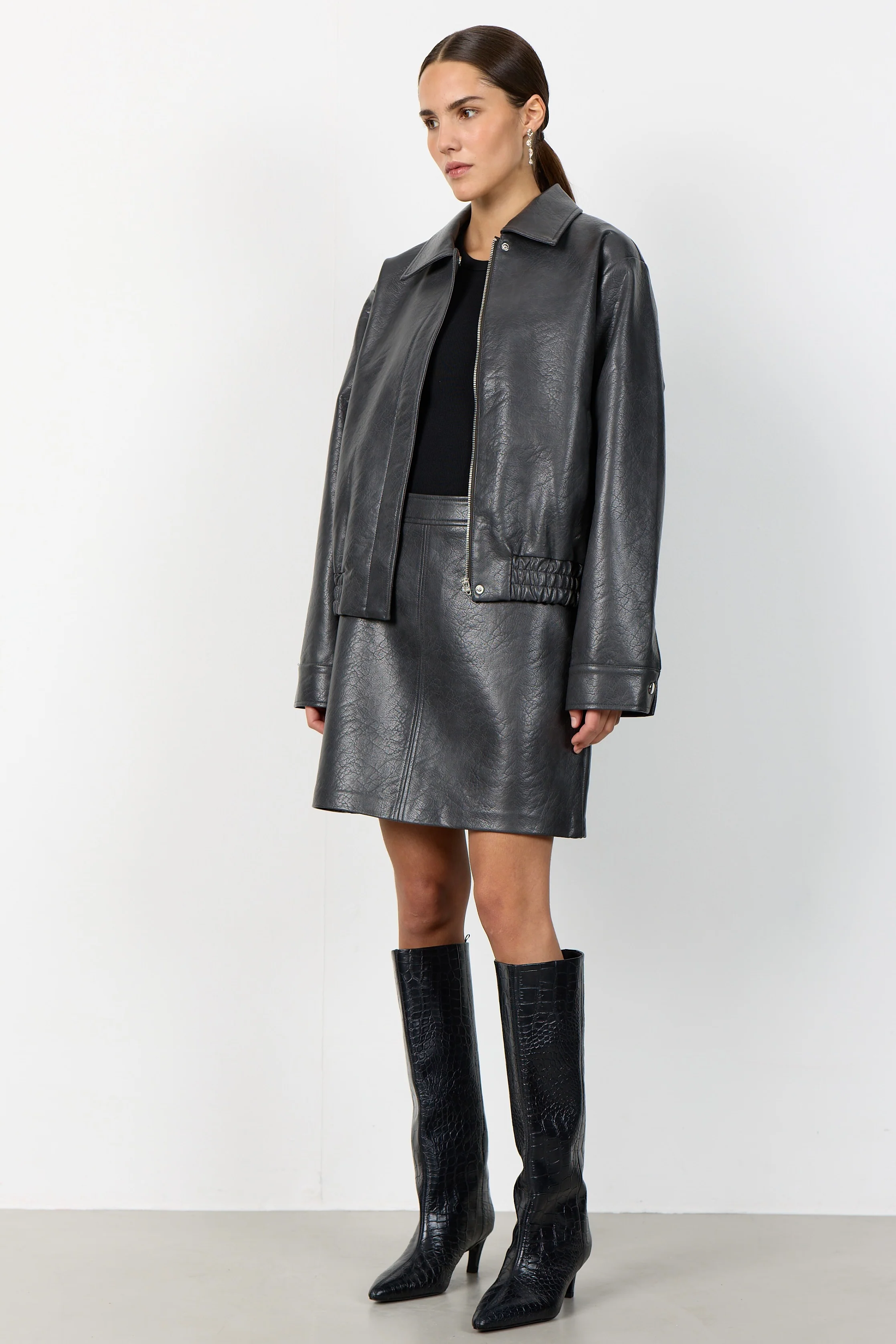 Preston 1 | Black Oyster | Jakke fra Levete Room - Image 9