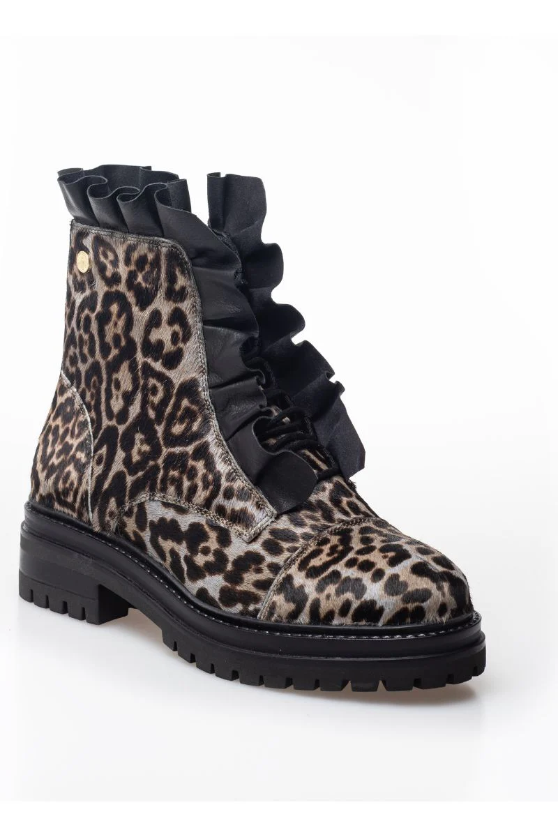 PRETTY 22 | Grey Leopard | Støvler fra Copenhagen Shoes - Image 3