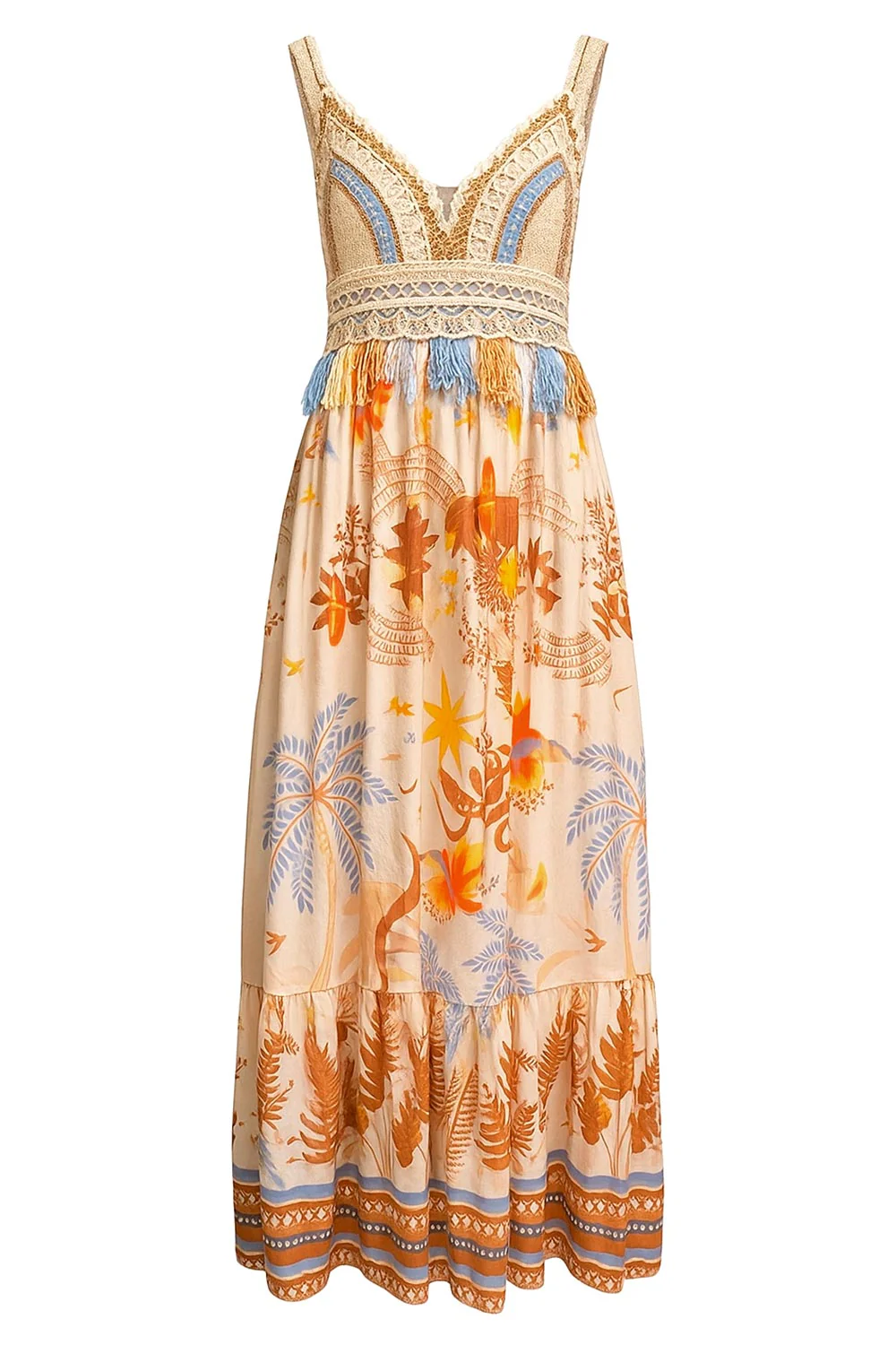 Printed Crochet Dress | Kjole fra Atelier C