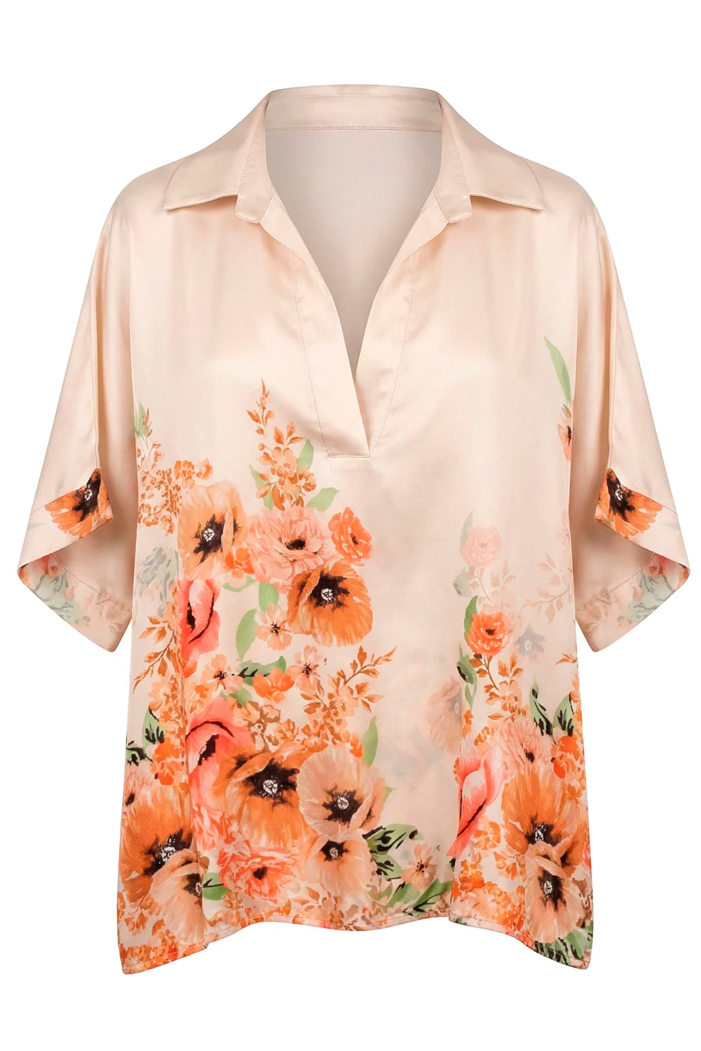Blouse en soie mélangée | Bluse fra Avery