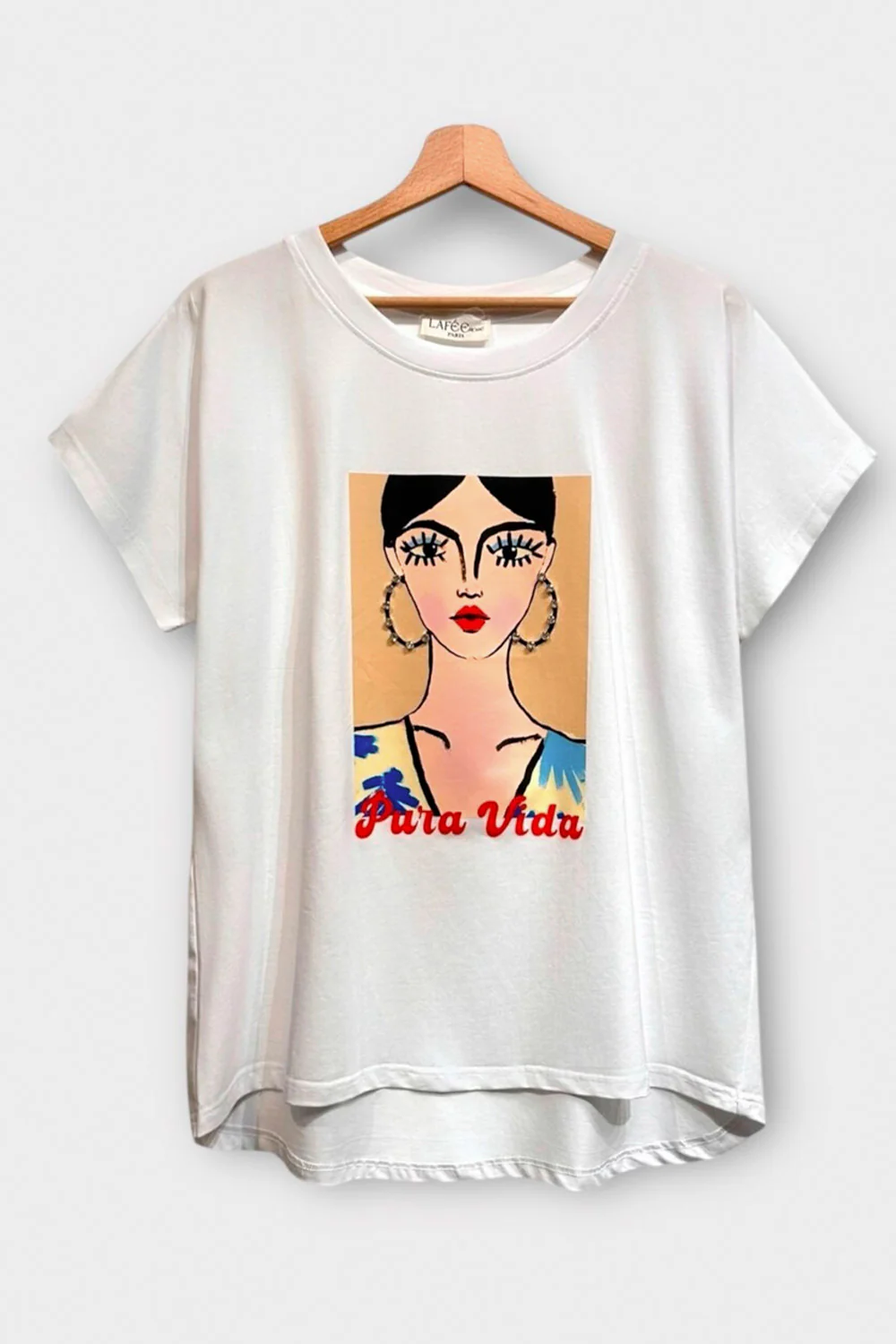 Pura Vida T-shirt | Hvid | T-Shirt fra Atelier C