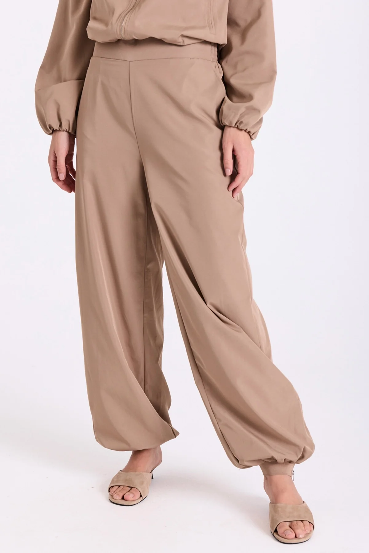 Rachel Pants 207555 | Silver Mink | Bukser fra Freequent - Image 5