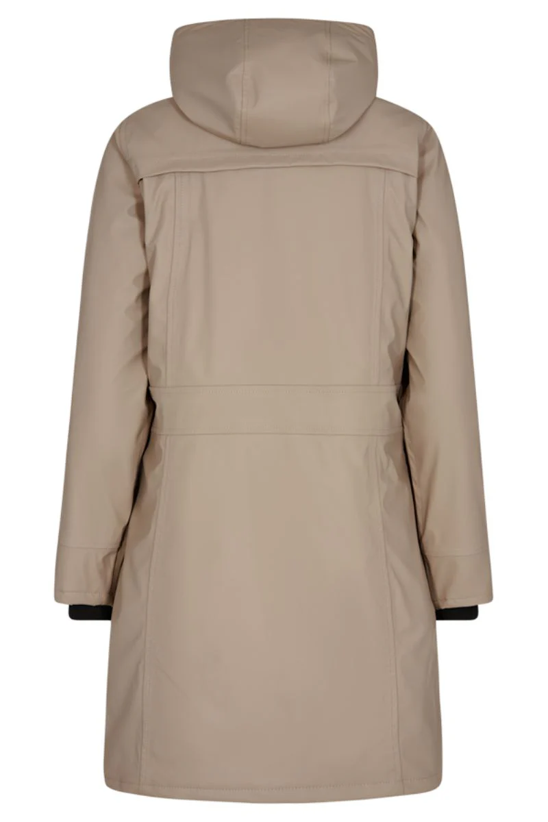 Rain Jacket | Desert Taupe | Regnfrakke fra Freequent - Image 7