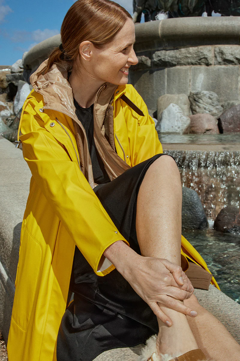 Rain71 | Cyber Yellow | Regnfrakke fra Ilse Jacobsen - Image 6