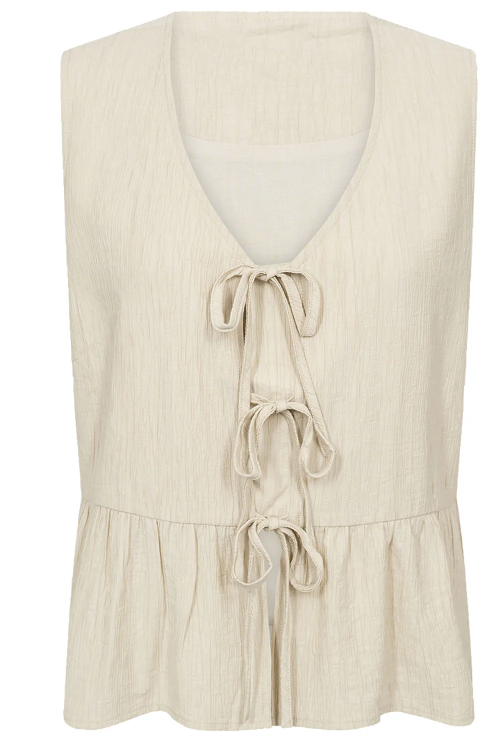 Rama Tie Top | Sand | Top fra Statebird - Image 5
