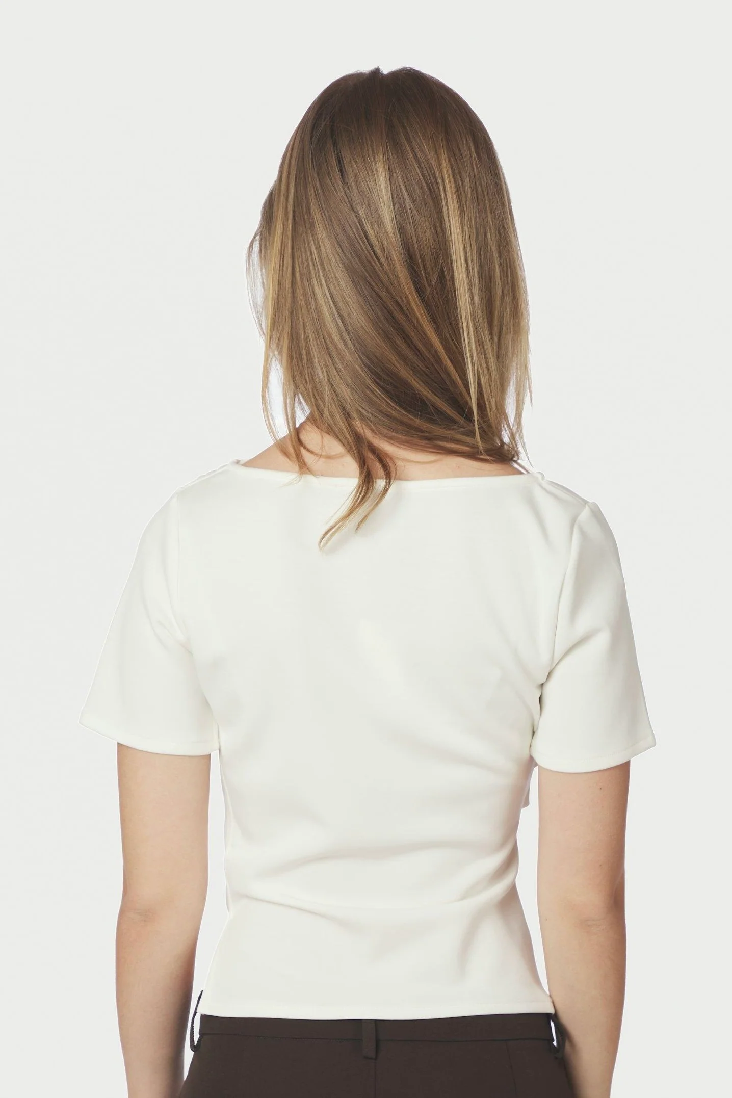 Rasmine Soft Blouse | Off White | Bluse fra Neo Noir - Image 5
