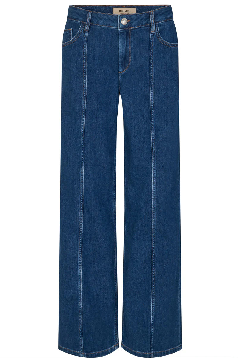 Reem Mila Jeans | Dark Blue | Jeans fra Mos Mosh