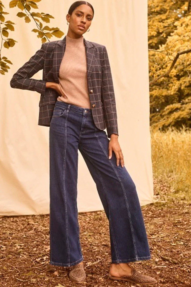 Reem Mila Jeans | Dark Blue | Jeans fra Mos Mosh - Image 9