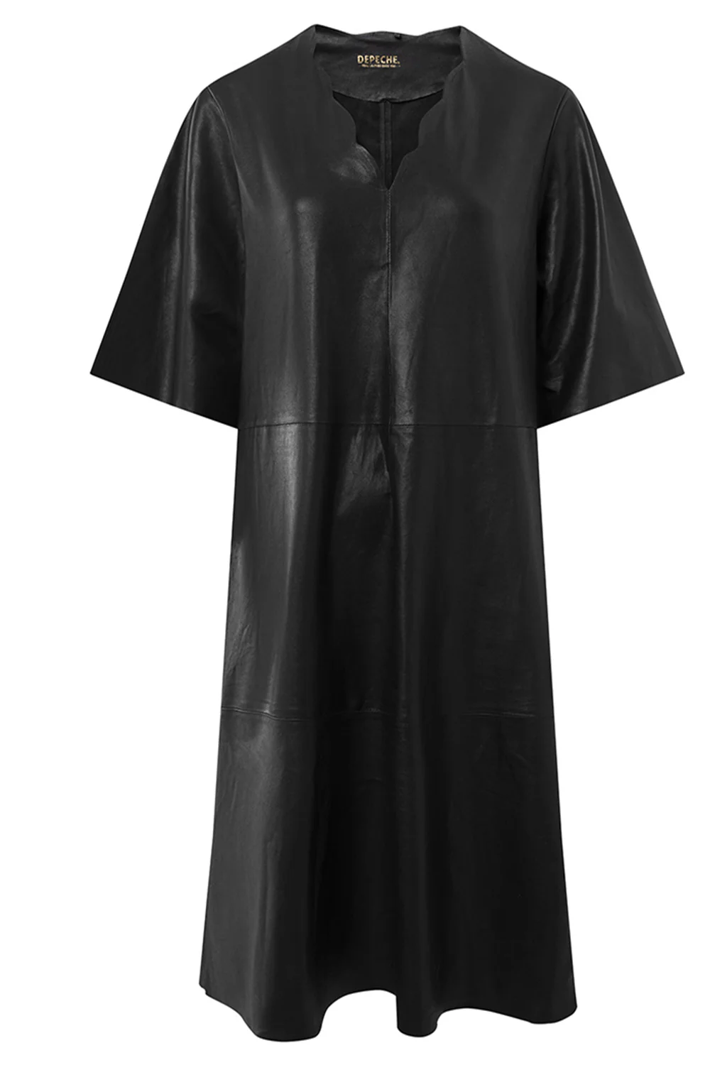 Rikke DEP Dress 51032 | Læder kjole fra Depeche