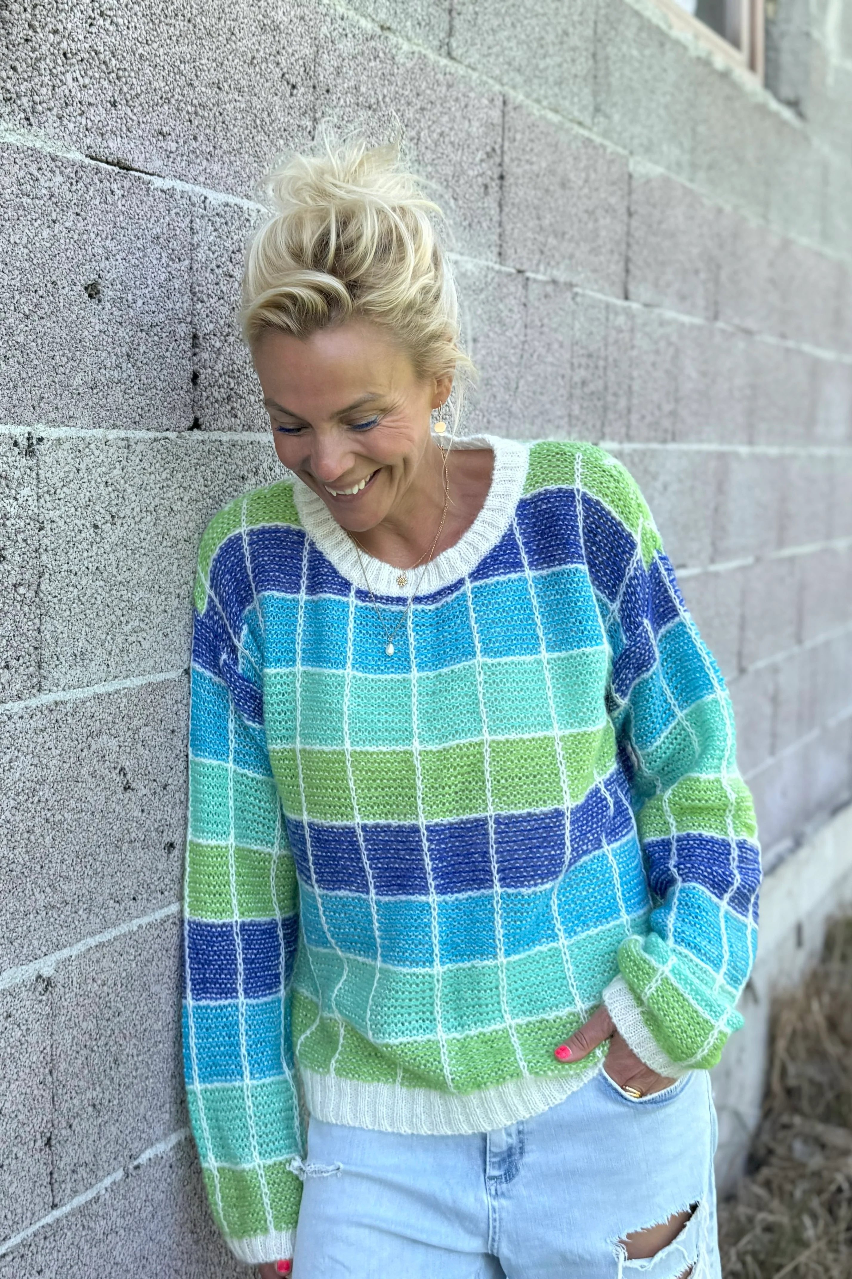 Ro på | Blue | Bluse fra Lind - Image 3