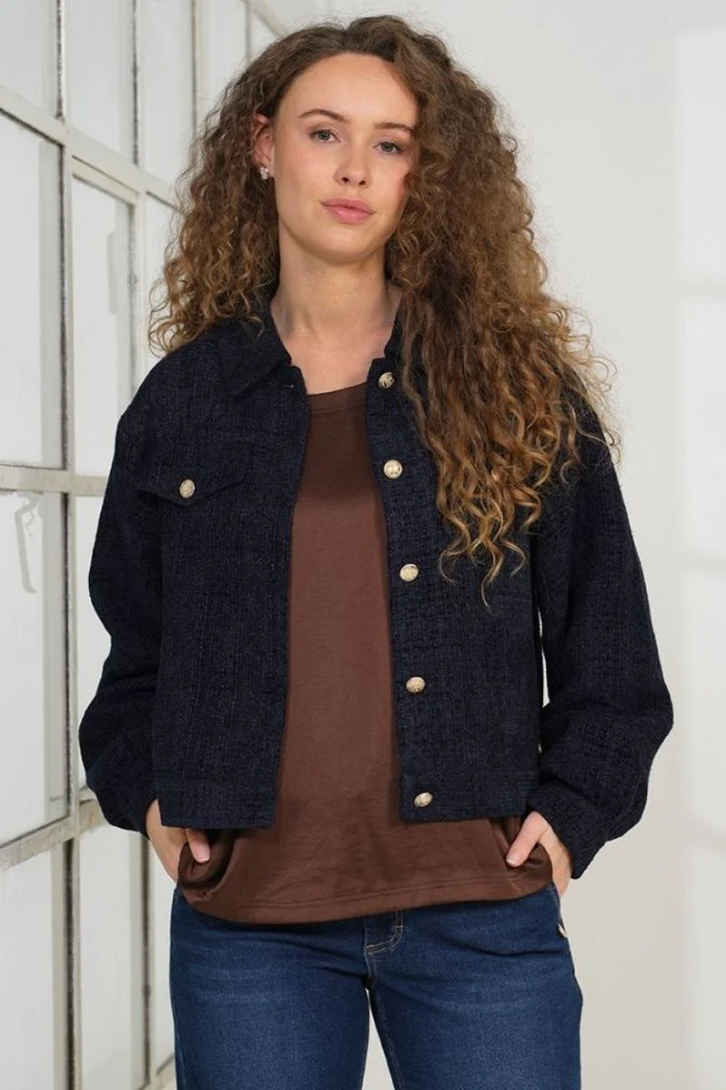 Rosanna Jacket 2885 | Blue | Jakke fra Prepair - Image 3