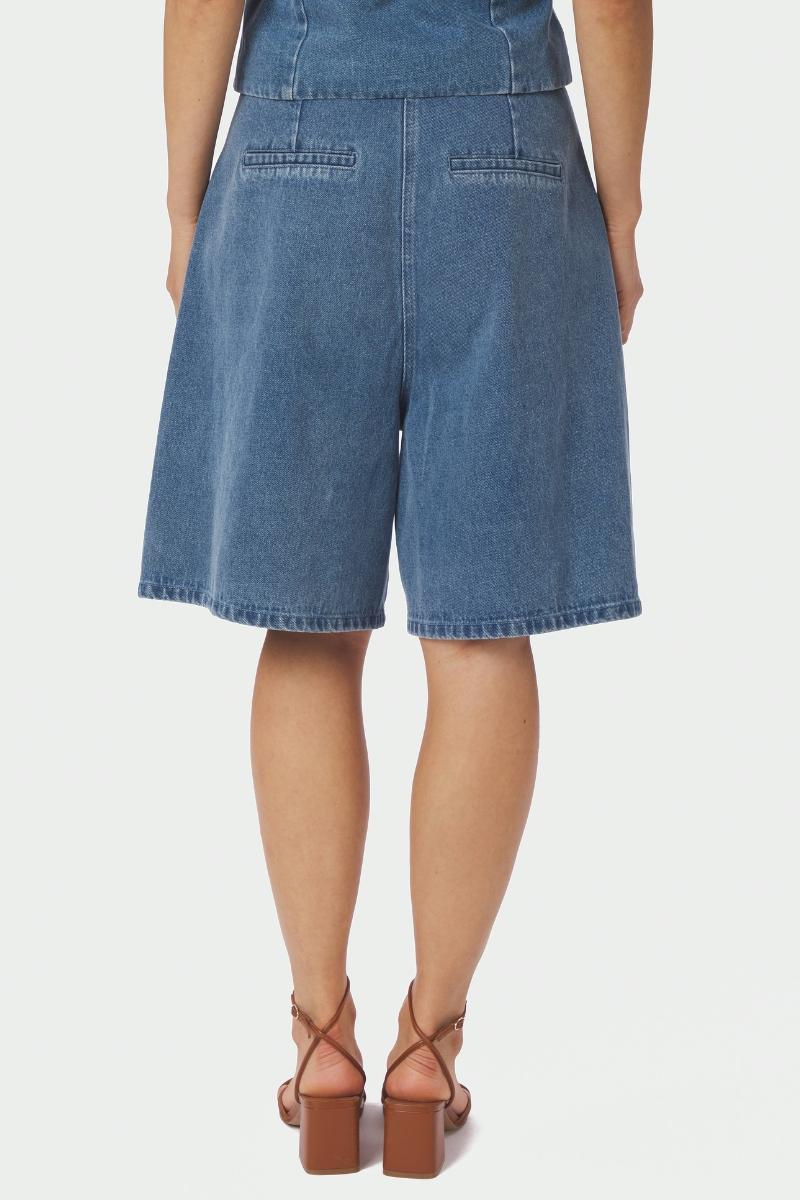 Rosel Denim Shorts | Blue | Shorts fra Neo Noir - Image 8