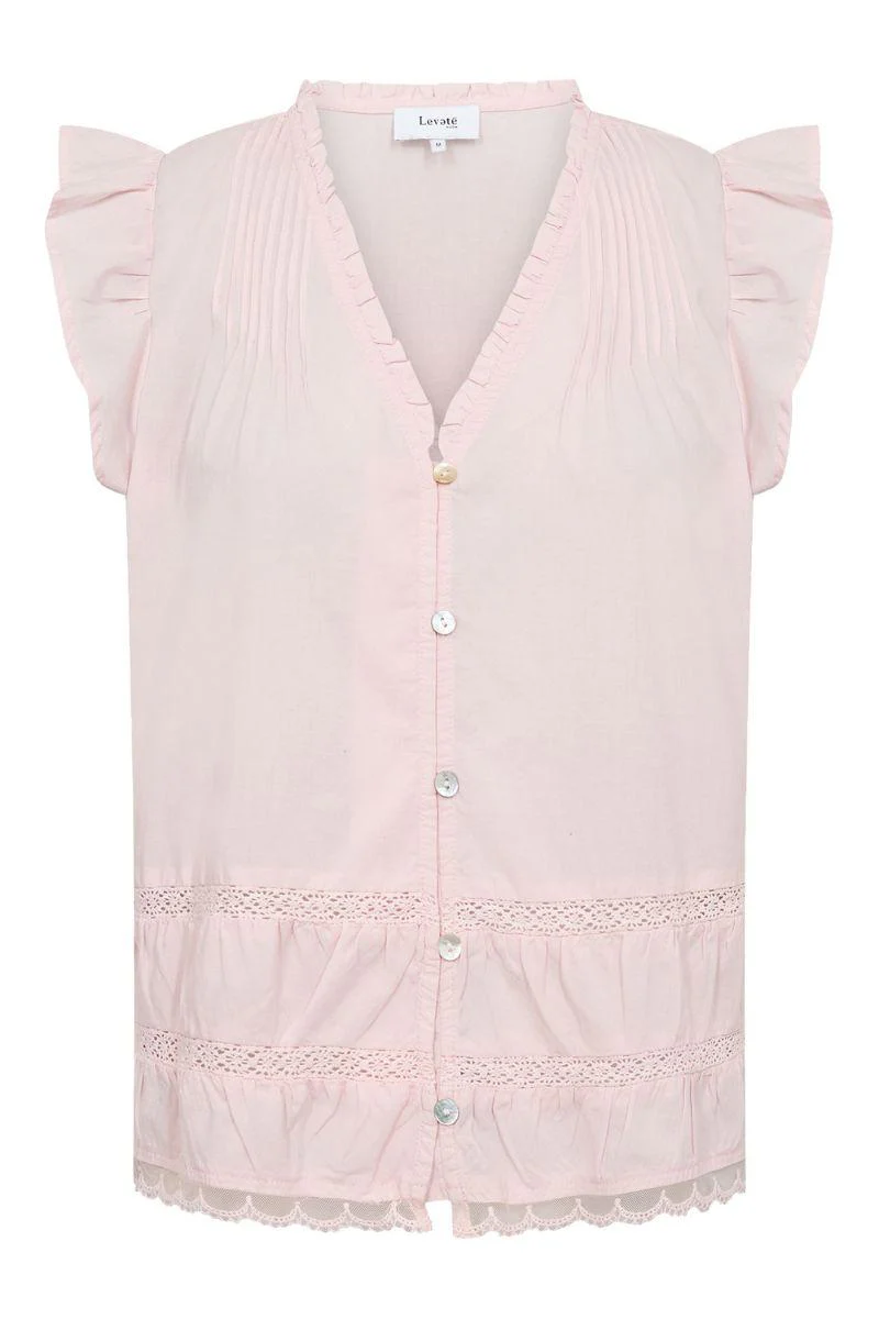 Rosy 2 | Veiled Pink | Bluse fra Levete Room - Image 2