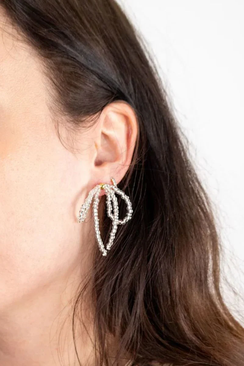 Ruth Earrings | Clear | Øreringe fra Black Colour - Image 3