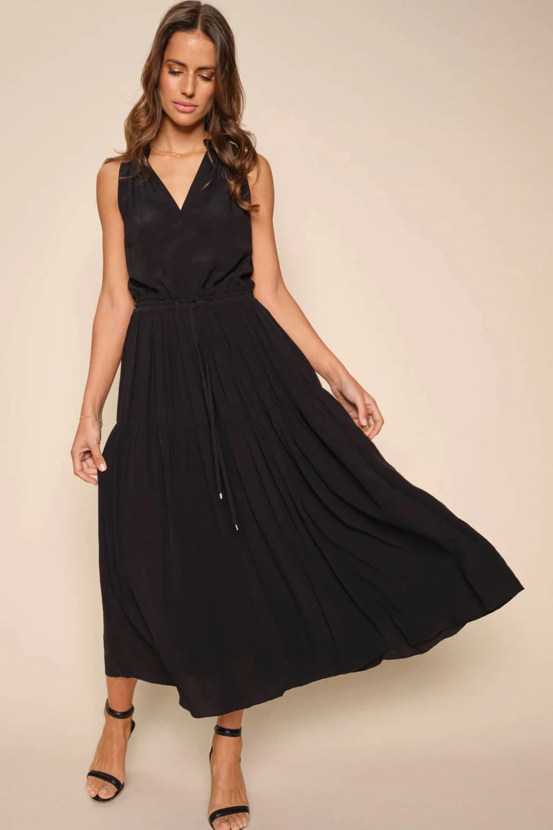 Sabri SL Dress | Black | Kjole fra Mos Mosh - Image 3