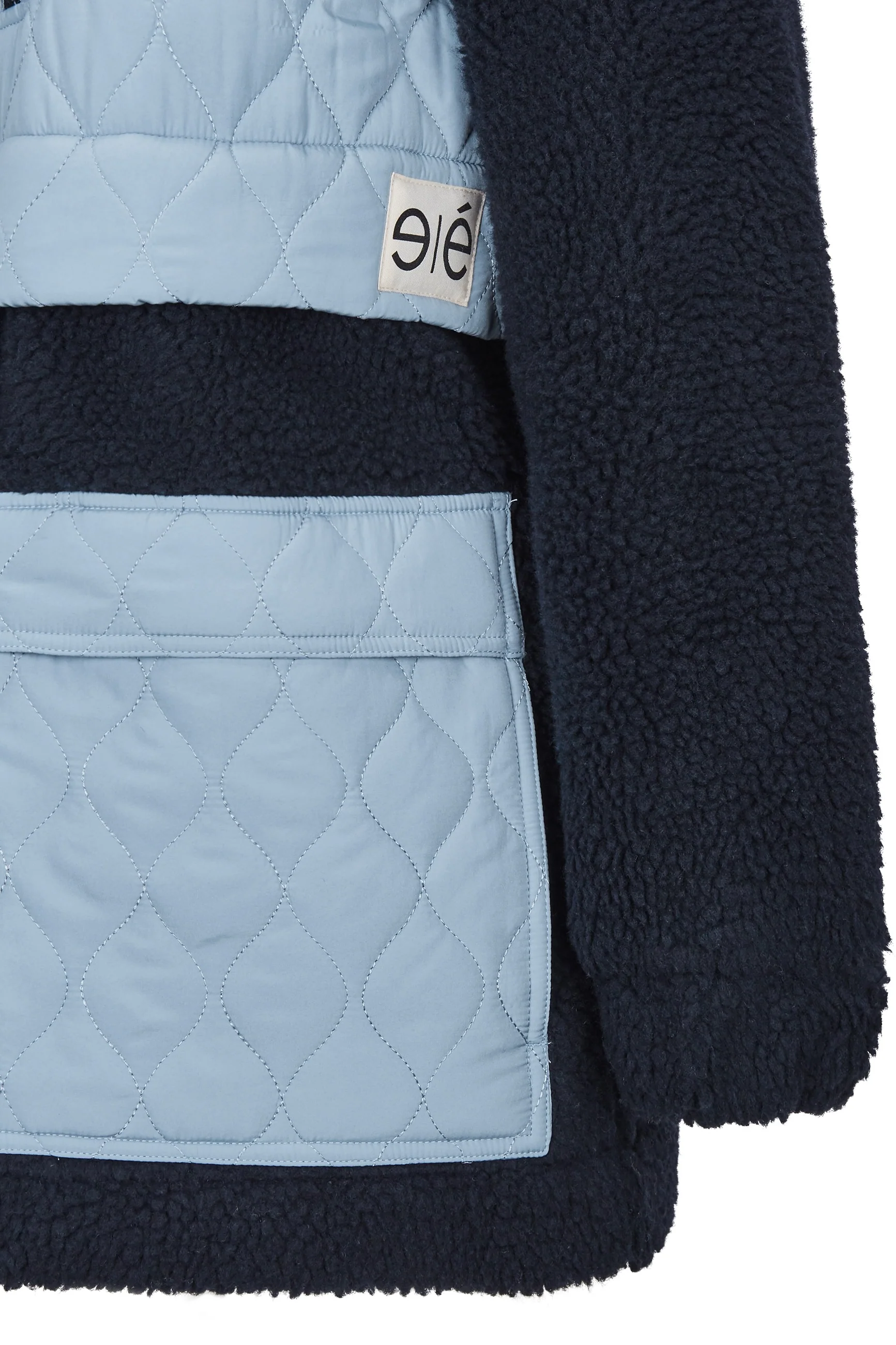 Sadie Loose Jacket | Blocking Ashley Blue/ Dk. Sapphire | Jakke fra Esmé studio - Image 6