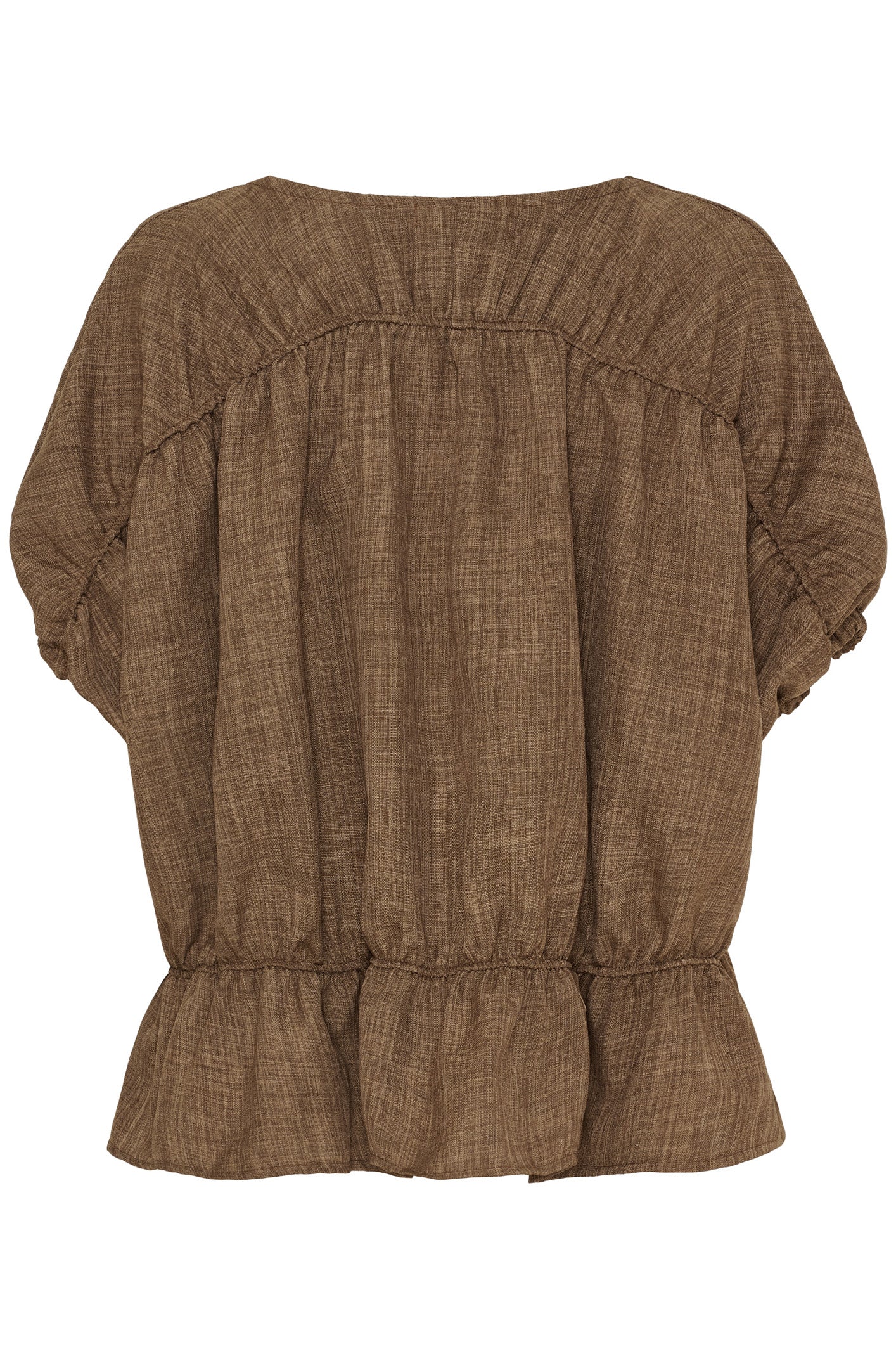 Saffron Blouse | Brown | Bluse fra Marta du Chateau - Image 3