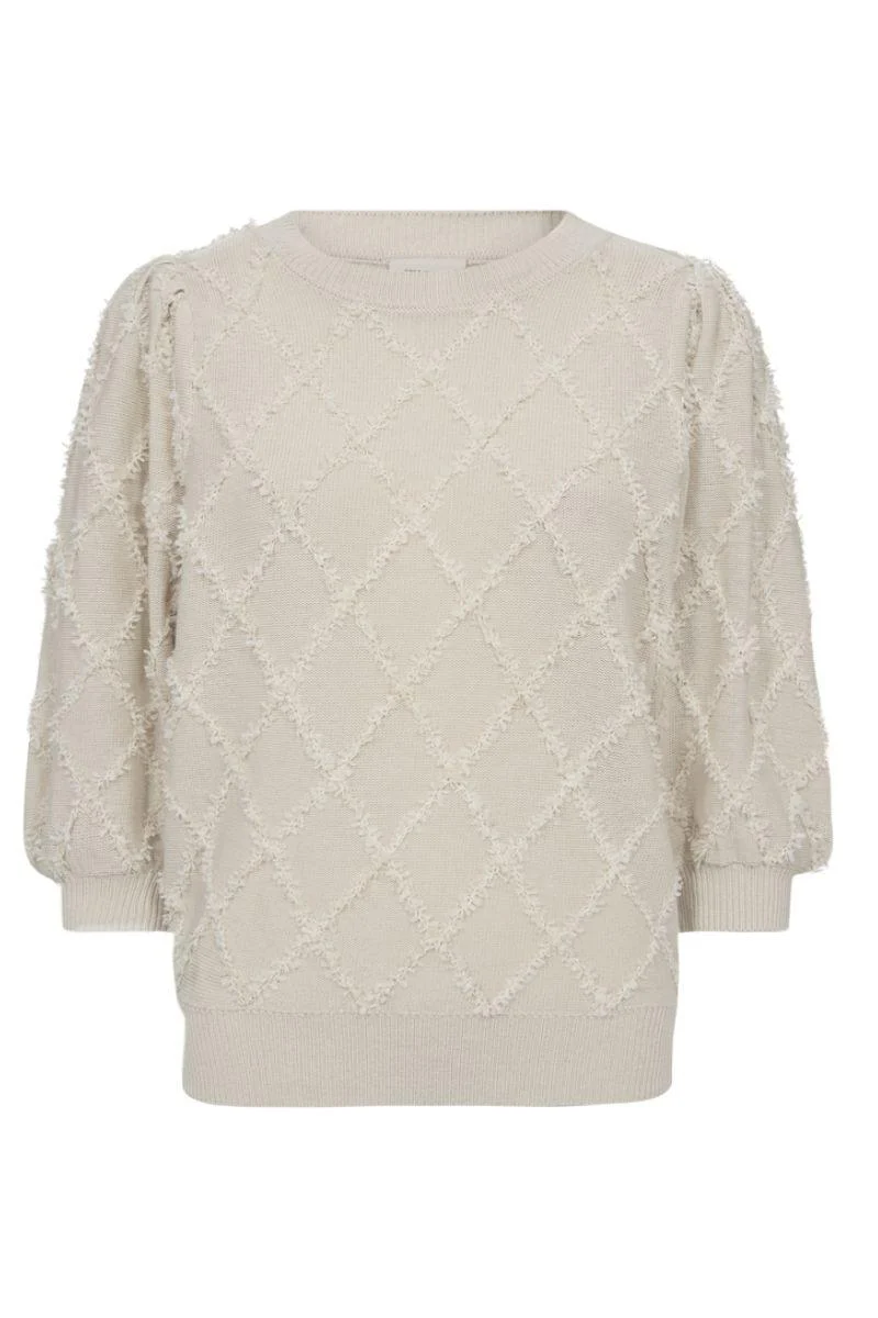 Safri Pullover 207204 | Moonbeam | Strik fra Freequent