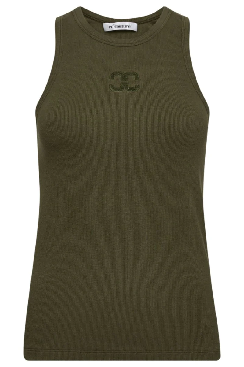 Sahara Embroidery Tank Top | T-Shirt fra Co'couture