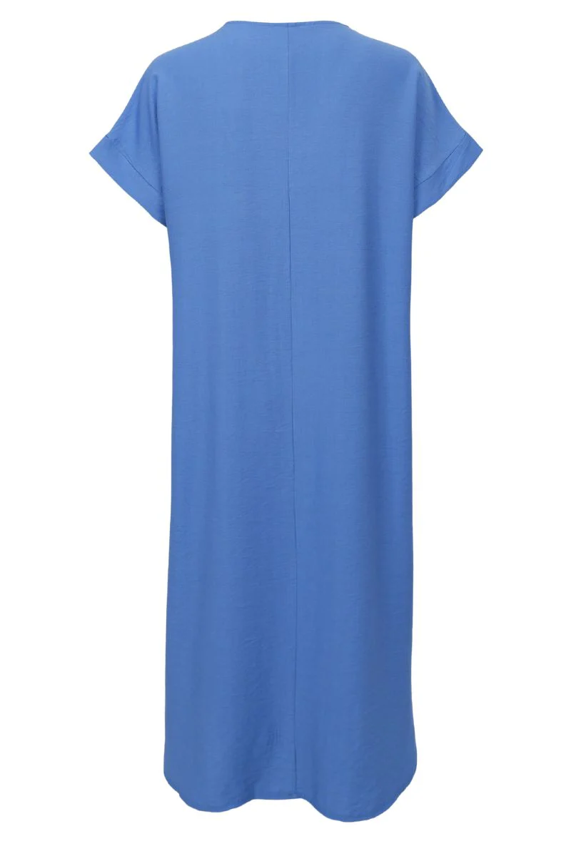 Samos Dress | Ocean | Kjole fra Black Colour - Image 4