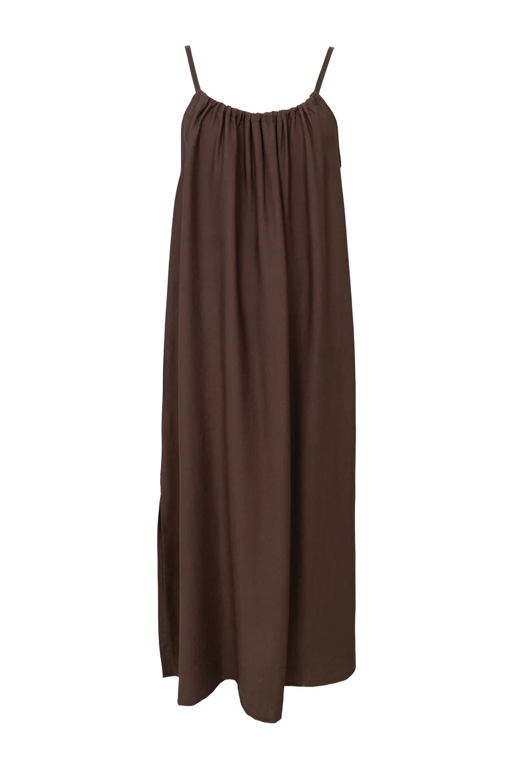 Samos Strapdress | Coffee - Image 3