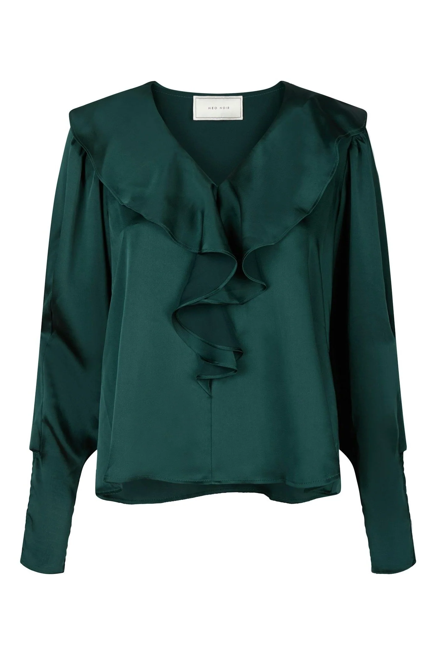 Sandie Sateen Blouse | Bluse fra Neo Noir - Image 2
