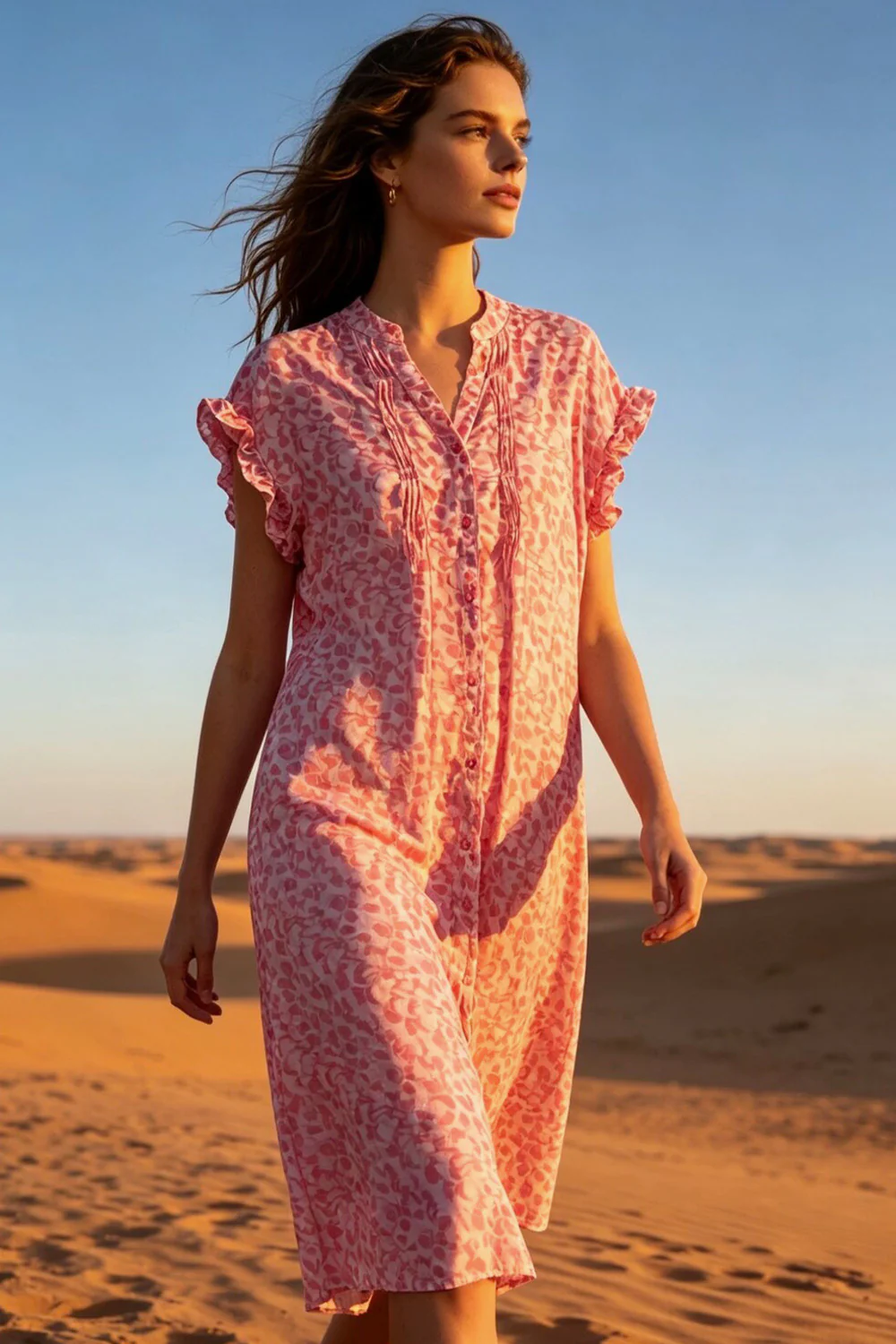 Sanna Sun Dress | Rose Shadow - Image 3